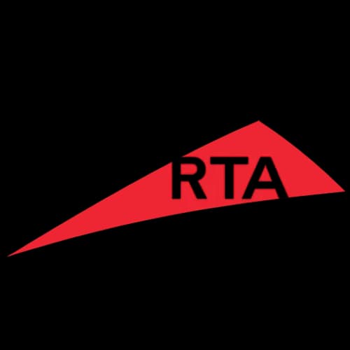 RTA Dubai logo and vehicles